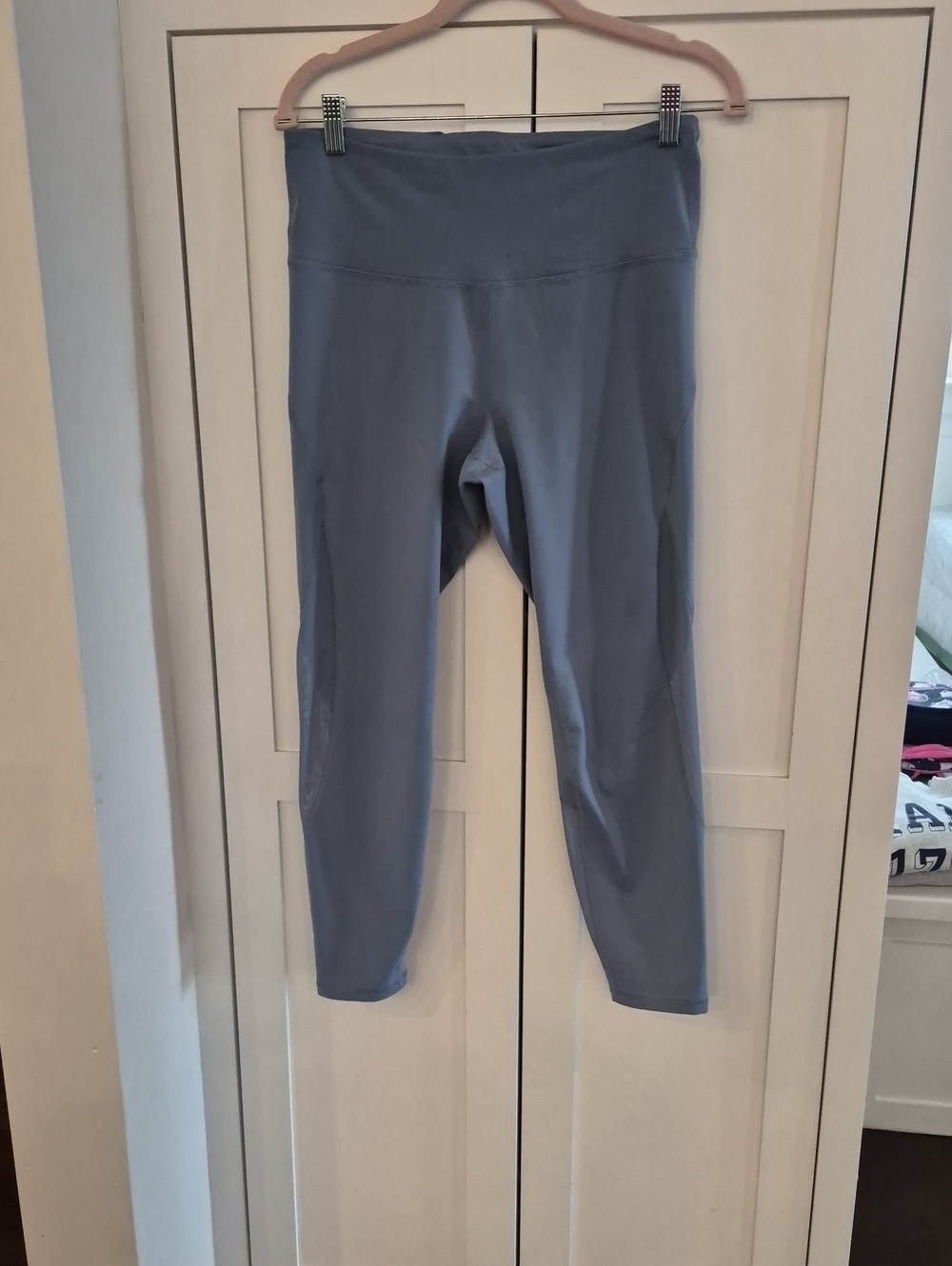 Womens High-Waist Active Elevate Leggings in Slate Blue